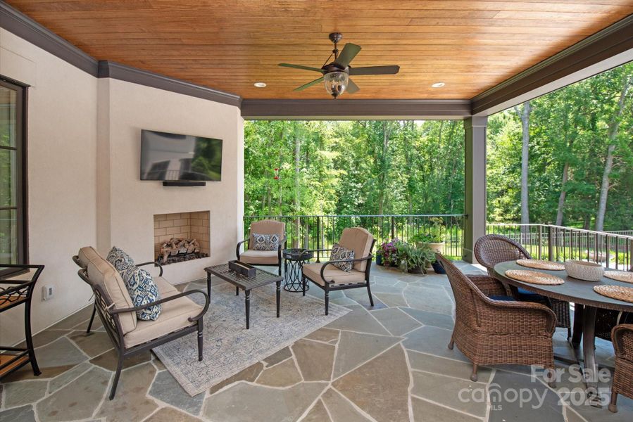 Furnished interior view inside a new home in , Waxhaw (Image 35).