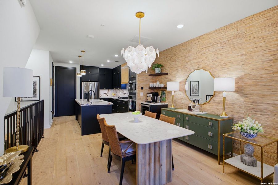 Furnished interior view inside a new home in Grayson House, San Antonio (Image 33). Furnished interior view inside a new home in Grayson House, San Antonio (Image 33).