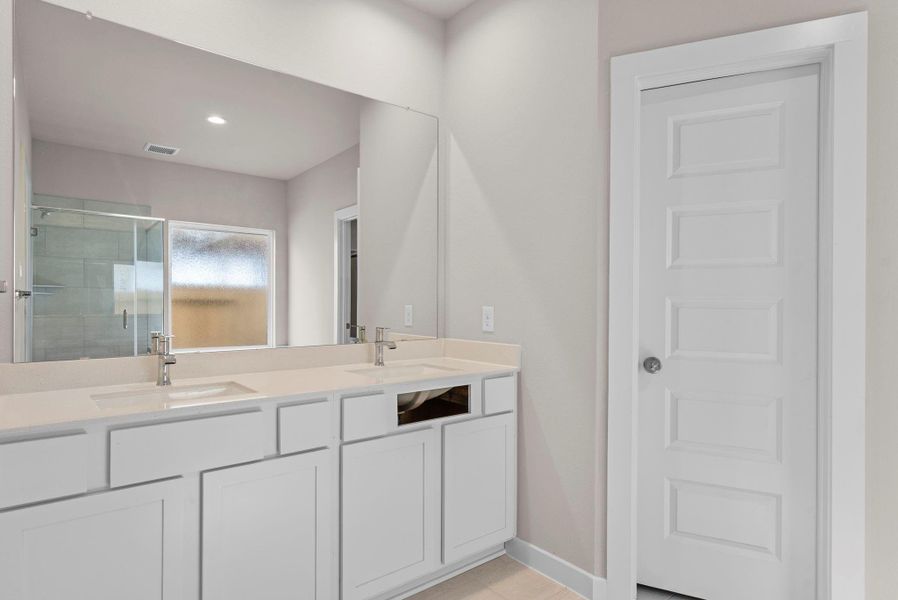 Furnished interior view inside a new home in Morton Creek Ranch, Katy (Image 6).