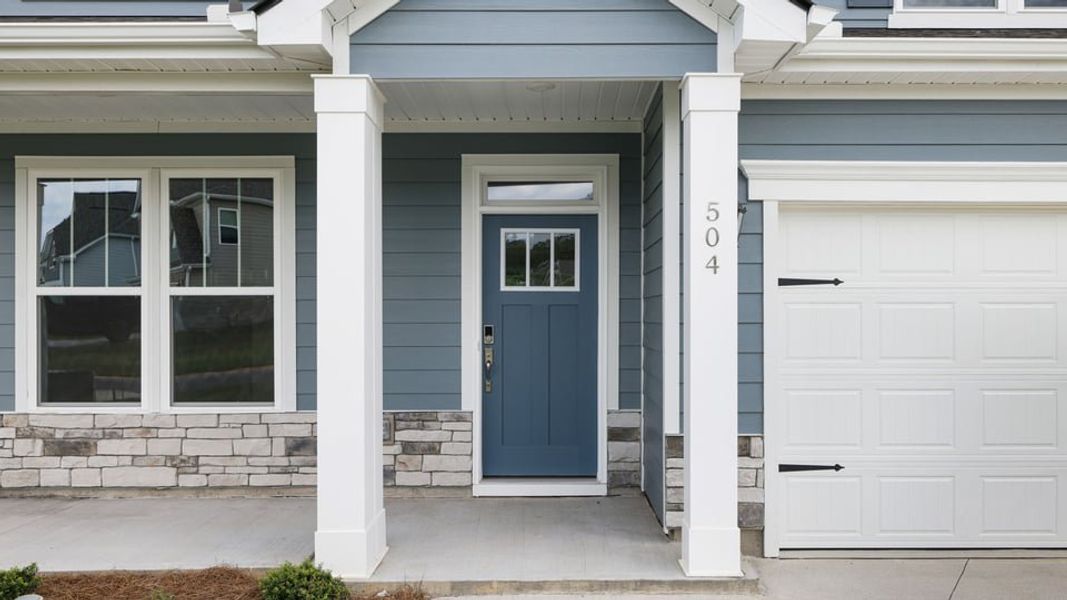 Exterior details and patio area of a home in Sycamore Cove, Woodruff (Image 3).