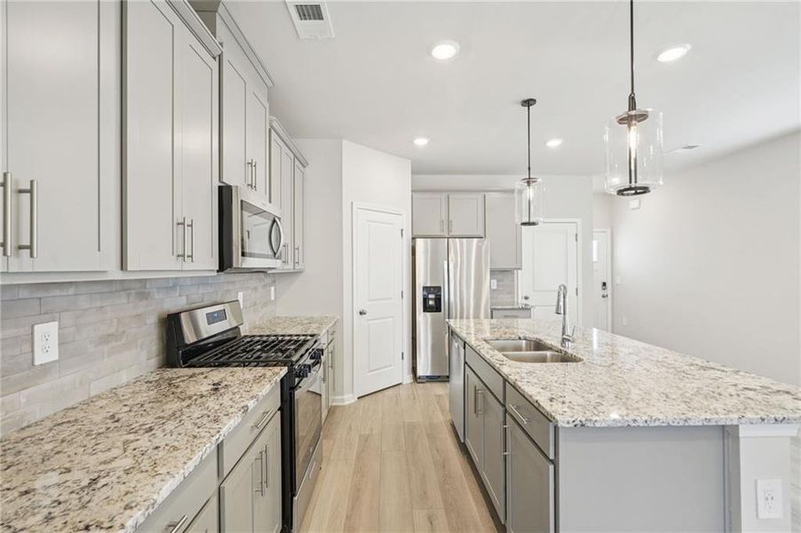 Furnished interior view inside a new home in , Conyers (Image 15).