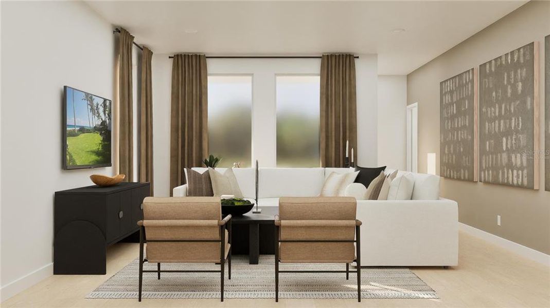 Furnished interior view inside a new home in Wellness Ridge: Eventide Collection, Clermont (Image 8).