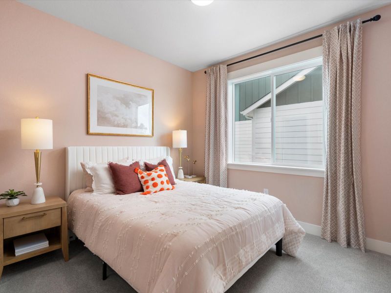 Representative furnished interior of a home built from the Walter by Lokal Homes in Paint Brush Hills, Peyton (Image 28).