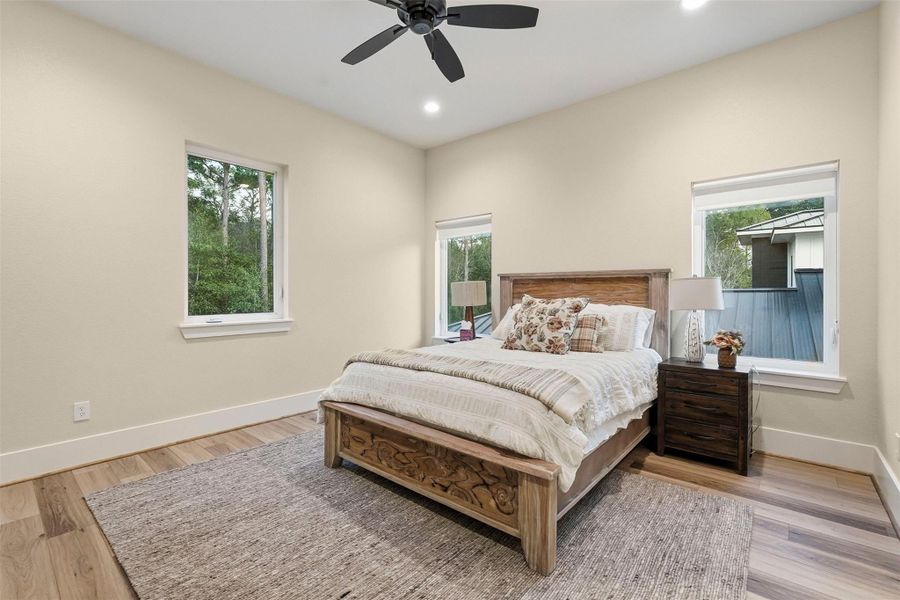 Furnished interior view inside a new home in , Willis (Image 33).