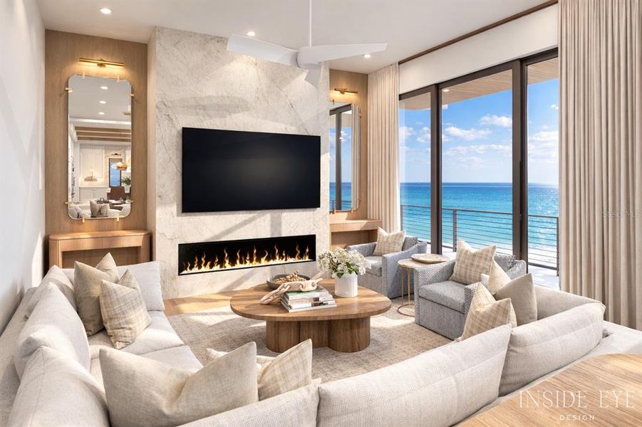 Furnished interior view inside a new home in , Bradenton Beach (Image 5).