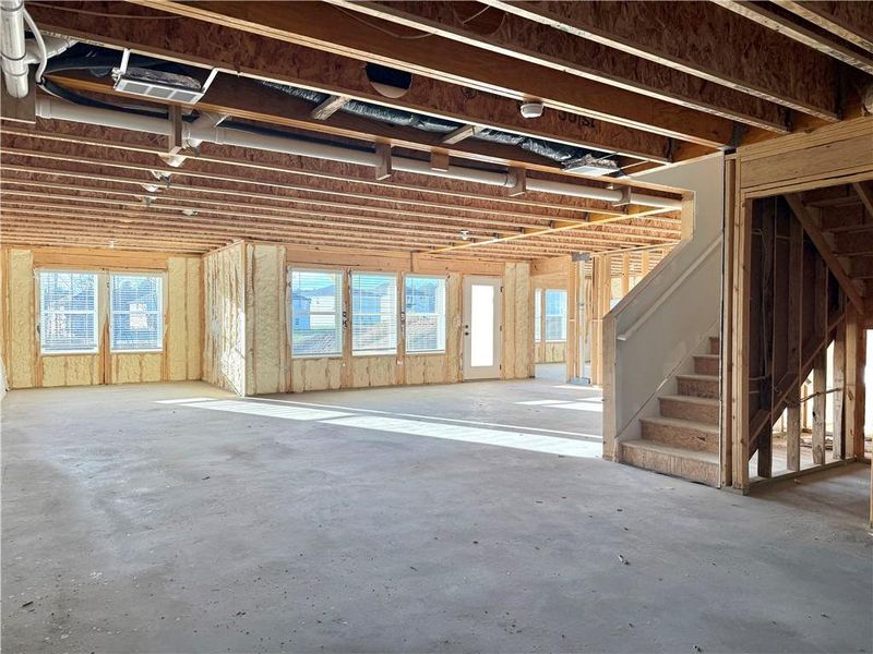 In-progress construction of a new home in , Braselton, GA (Image 39).