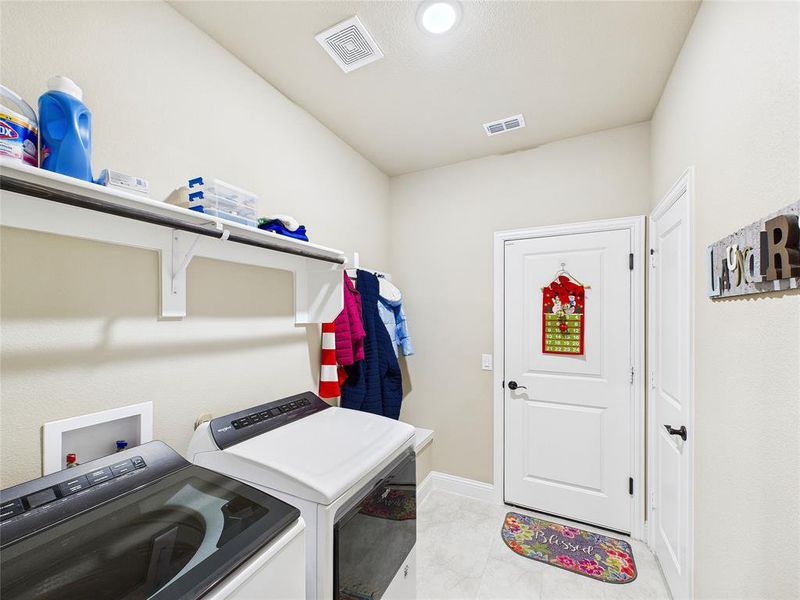 Furnished interior view inside a new home in , Ponder (Image 27).