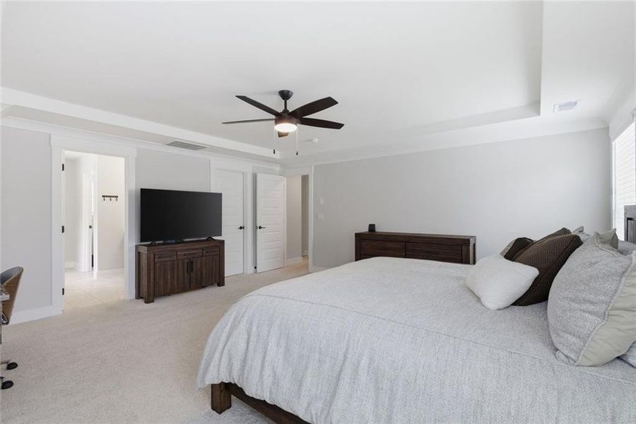 Furnished interior view inside a new home in Marble Tree, Ball Ground (Image 38). Furnished interior view inside a new home in Marble Tree, Ball Ground (Image 38).