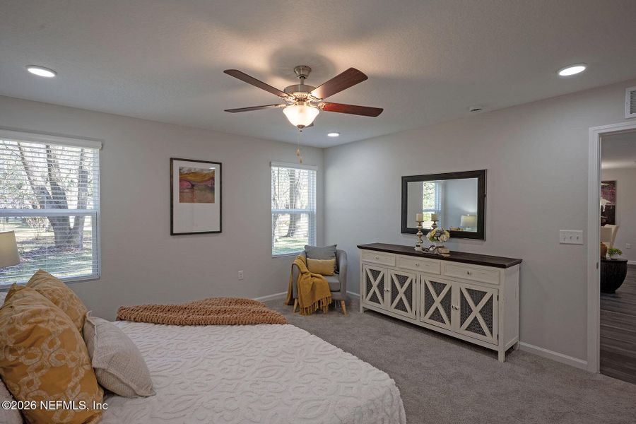Furnished interior view inside a new home in , Jacksonville (Image 12).
