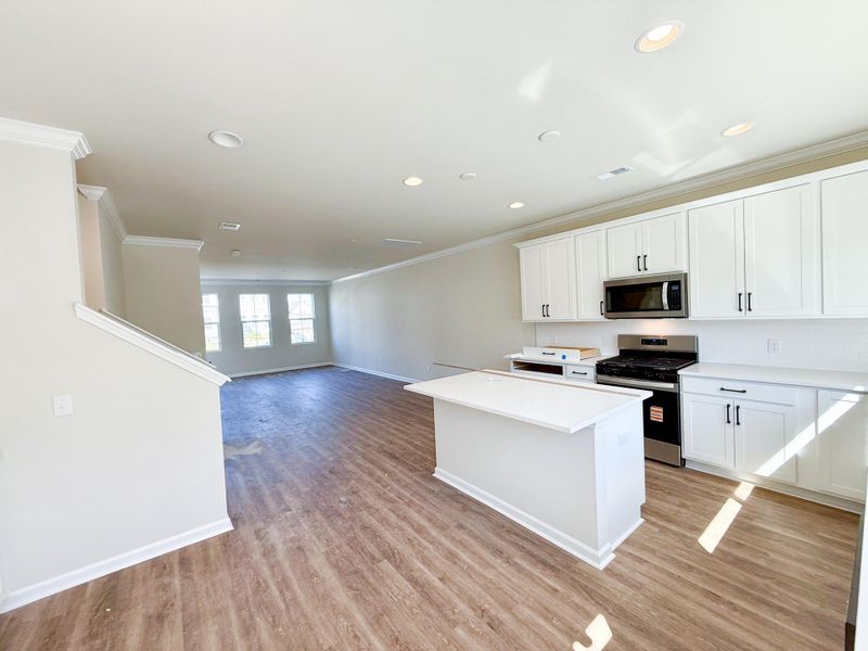 Spacious, unfurnished interior of a new home in Townhomes at Nexton, Summerville (Image 6).