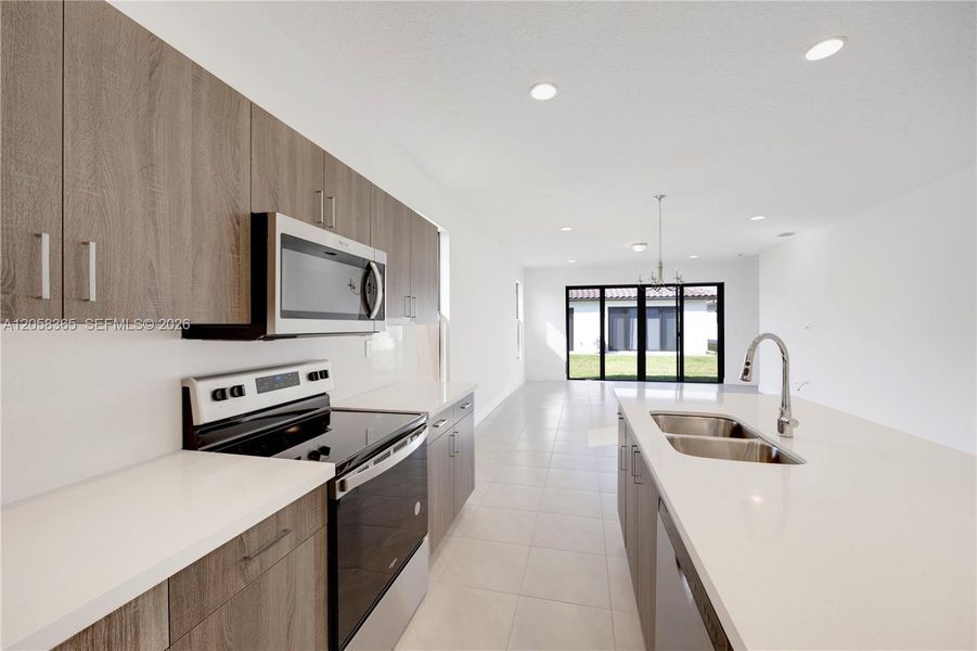 Furnished interior view inside a new home in , Ave Maria (Image 5).