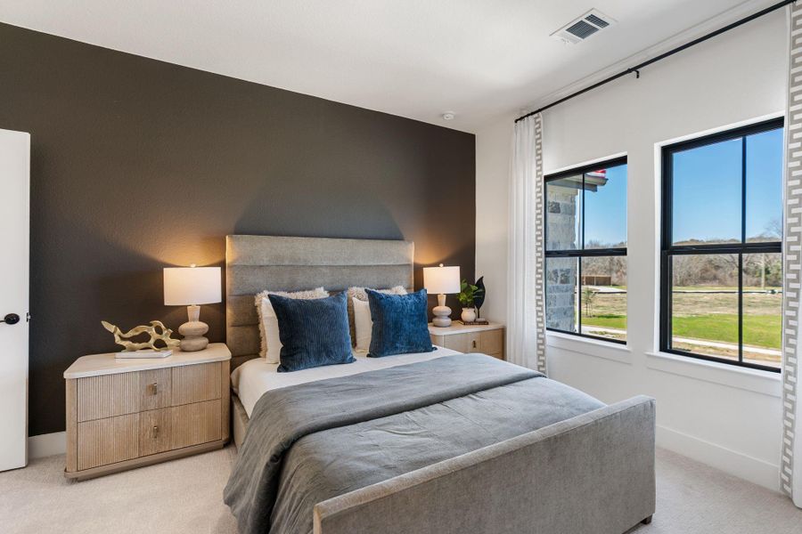 Furnished interior view inside a new home in Friendswood Trails, Friendswood (Image 14).