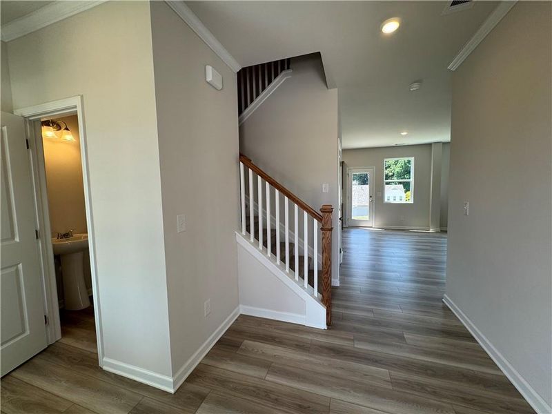 Spacious, unfurnished interior of a new home in The Reserve at Willow Oaks, Canton (Image 12).