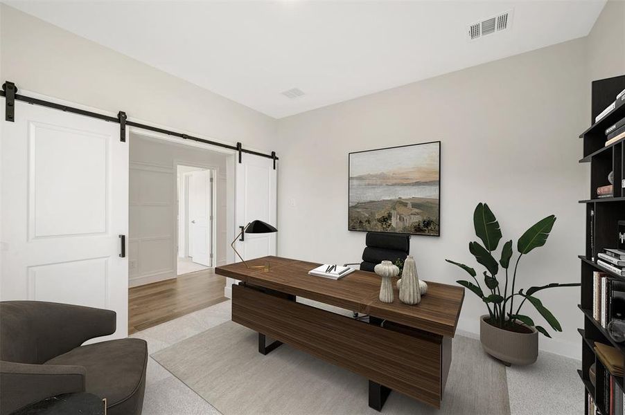 Furnished interior view inside a new home in Elevon, Lavon (Image 25). Furnished interior view inside a new home in Elevon, Lavon (Image 25).