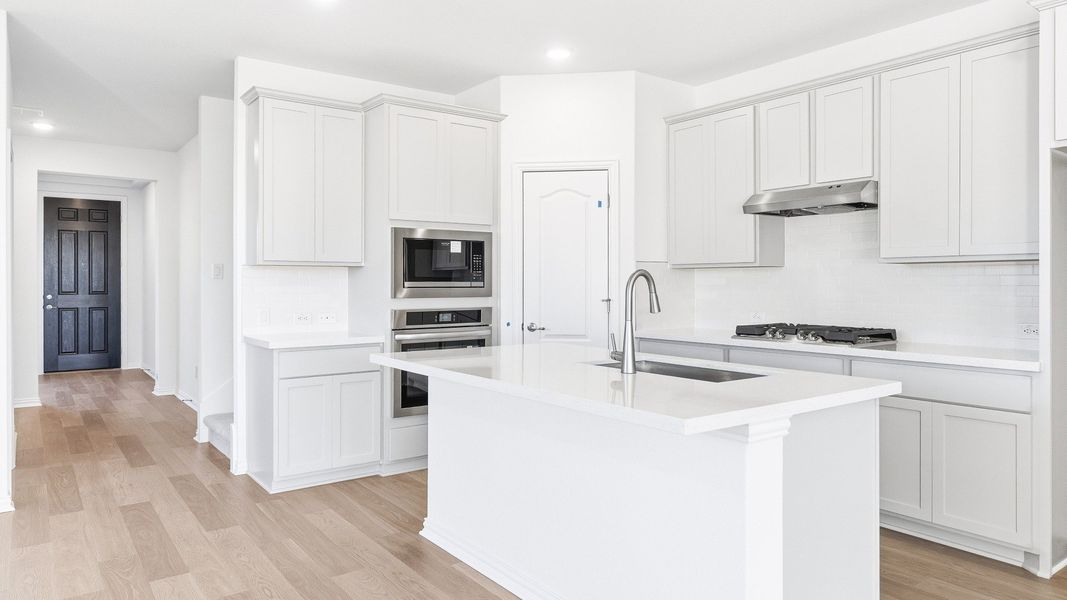 Furnished interior view inside a new home in Briarwood, Elgin (Image 11).