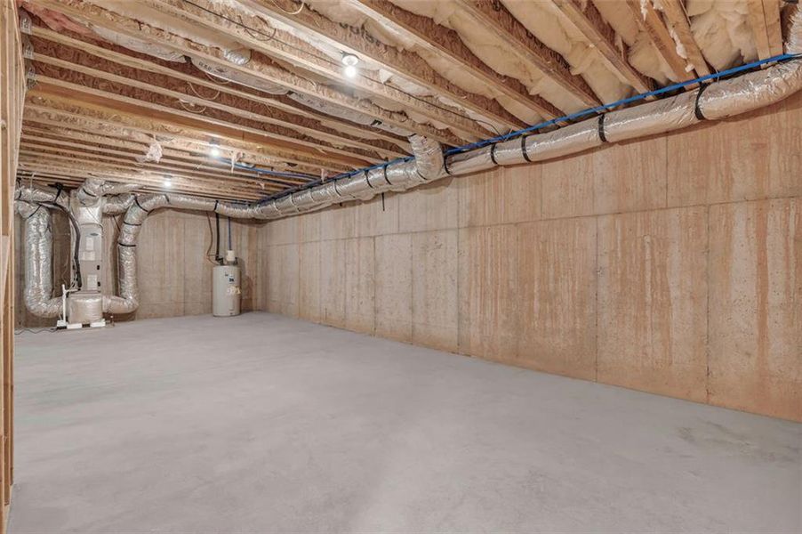 In-progress construction of a new home in , Monroe, GA (Image 60).