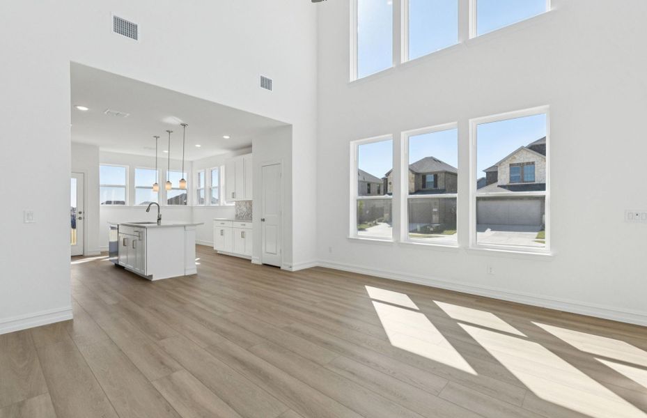 Spacious, unfurnished interior of a new home in Spiritas Ranch, Little Elm (Image 10). Spacious, unfurnished interior of a new home in Spiritas Ranch, Little Elm (Image 10).