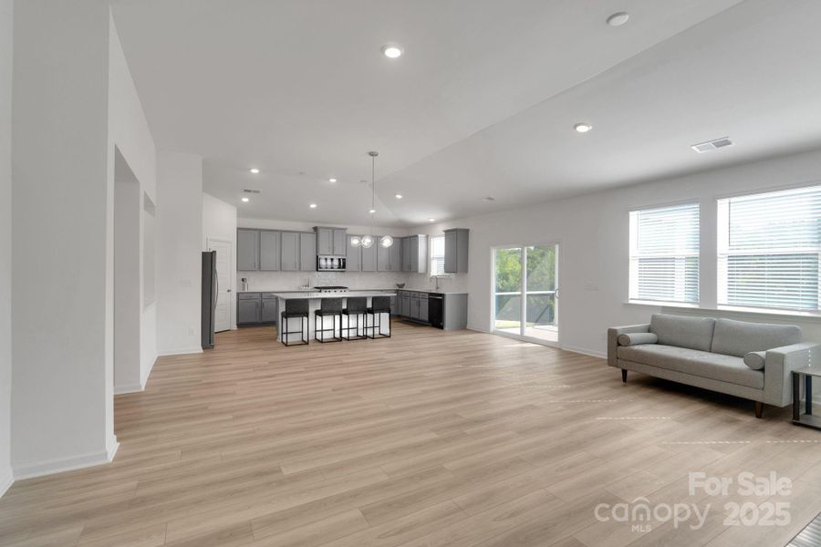 Spacious, unfurnished interior of a new home in The Hills, Huntersville (Image 32).