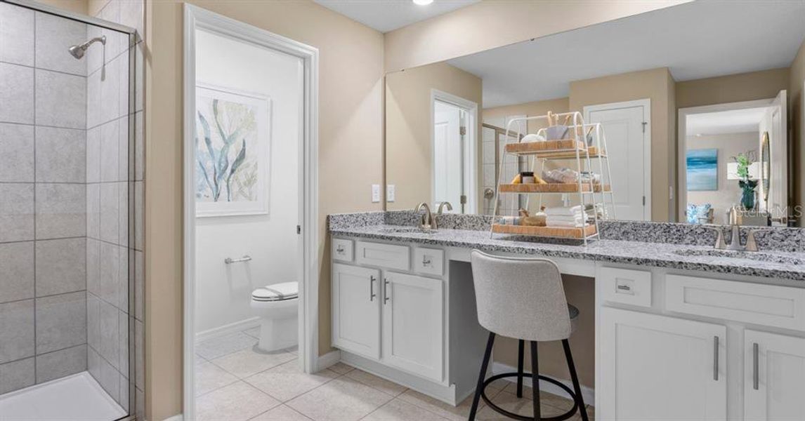 Furnished interior view inside a new home in Oakfield Trails, Parrish (Image 34).