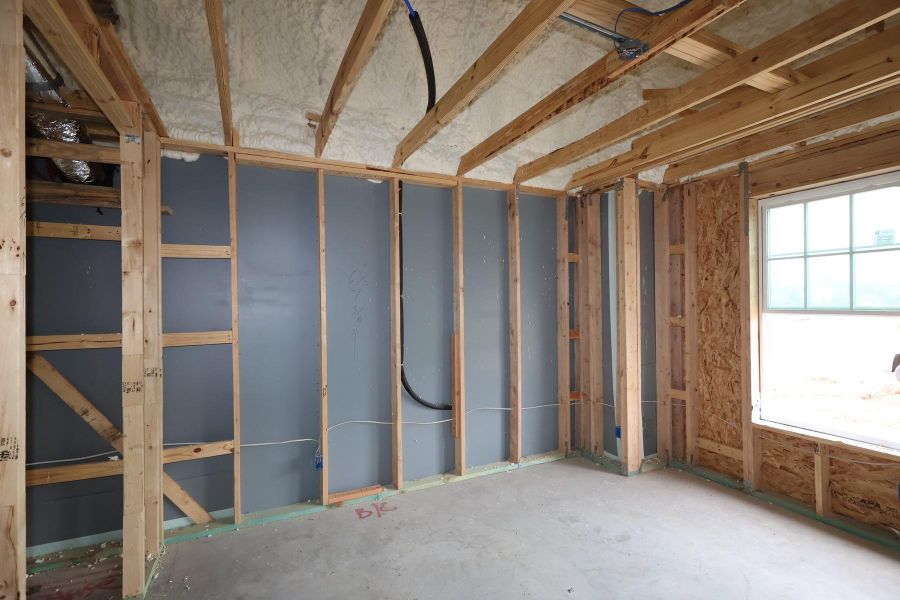 In-progress construction of a new home in Oakwood Estates, Waller, TX (Image 10).