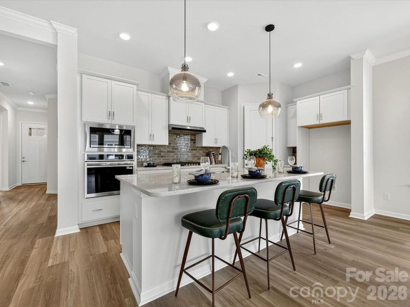 Furnished interior view inside a new home in Encore at Streamside - Classic Series, Waxhaw (Image 11).