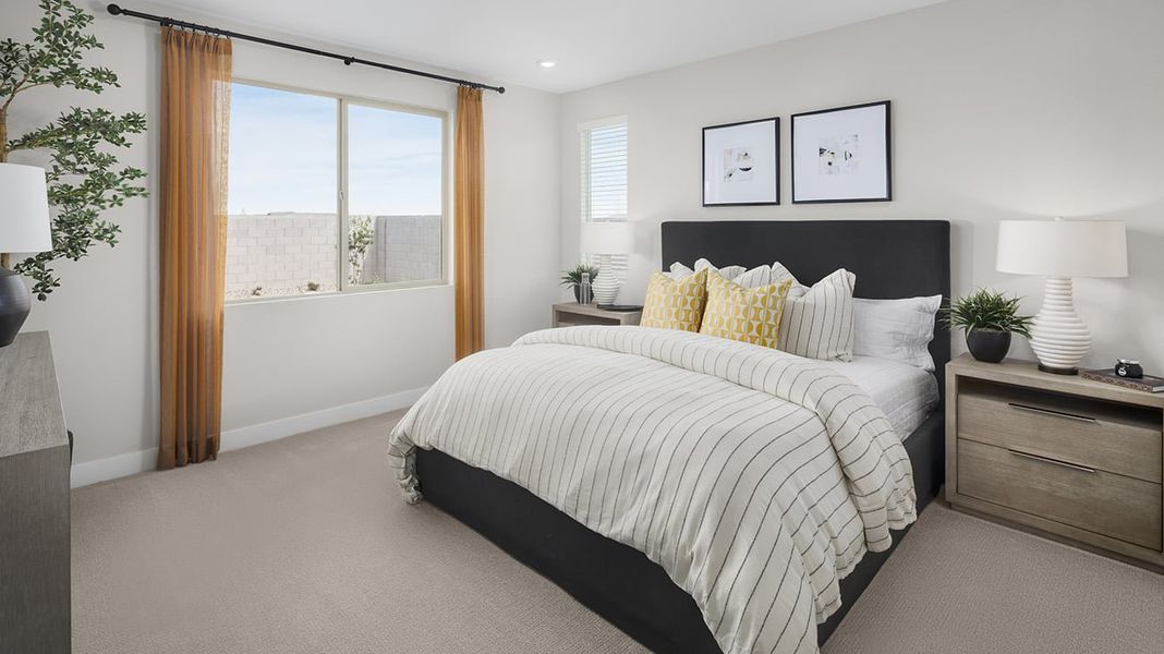 Representative furnished interior of a home built from the Plan 4002 by New Home Co. in Teravalis, Buckeye (Image 6). Representative furnished interior of a home built from the Plan 4002 by New Home Co. in Teravalis, Buckeye (Image 6).