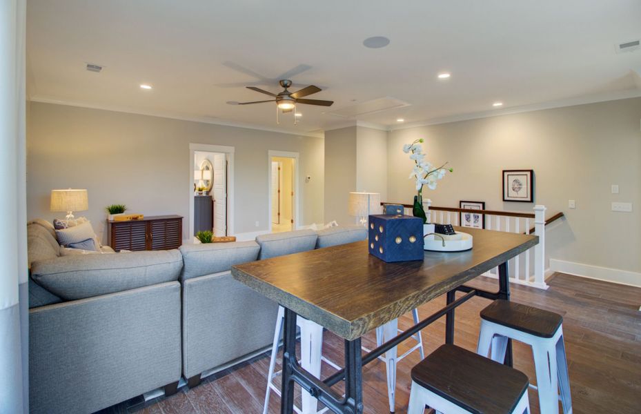Representative furnished interior of a home built from the Poplar by Pulte Homes in Nexton, Summerville (Image 3).