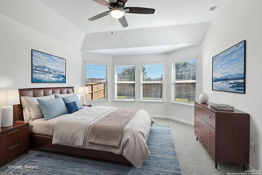 Furnished interior view inside a new home in Royal Crest, San Antonio (Image 10). Furnished interior view inside a new home in Royal Crest, San Antonio (Image 10).