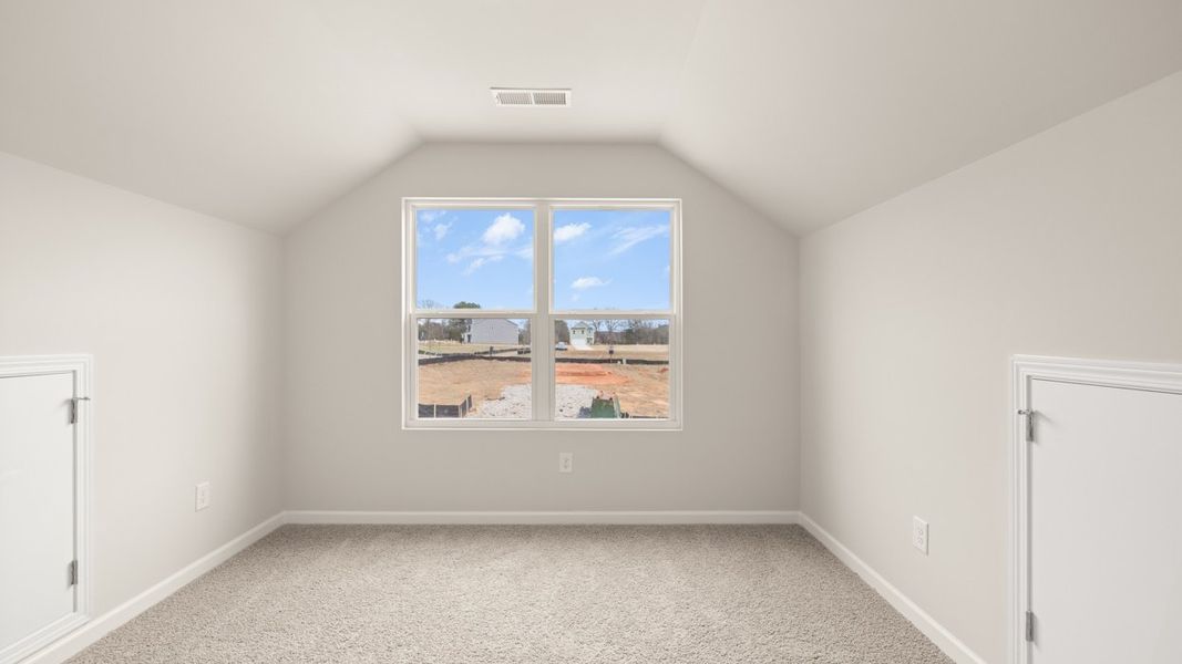 Representative unfurnished interior of a home built from the Ashmore by D.R. Horton in Brookland Commons, Monroe (Image 25).