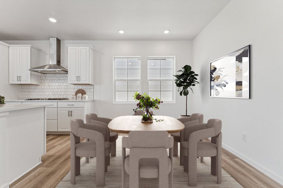Furnished interior view inside a new home in Sky Ranch, Watkins (Image 8).