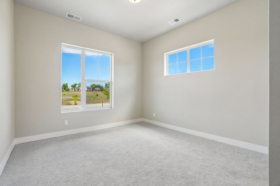 Representative unfurnished interior of a home built from the The Telluride by Landmark Homes in Wilder at Timnath Ranch, Timnath (Image 14).