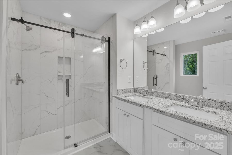 Furnished interior view inside a new home in , Statesville (Image 10).