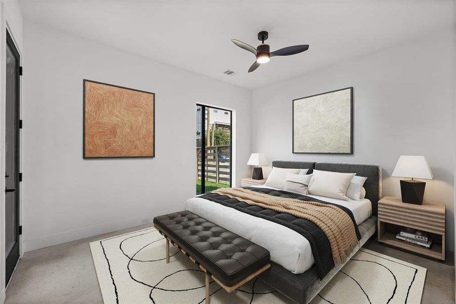 Furnished interior view inside a new home in , Dallas (Image 26). Furnished interior view inside a new home in , Dallas (Image 26).