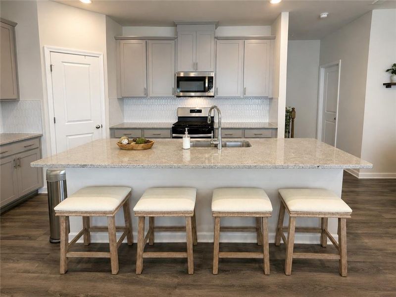 Furnished interior view inside a new home in , Smyrna (Image 5).