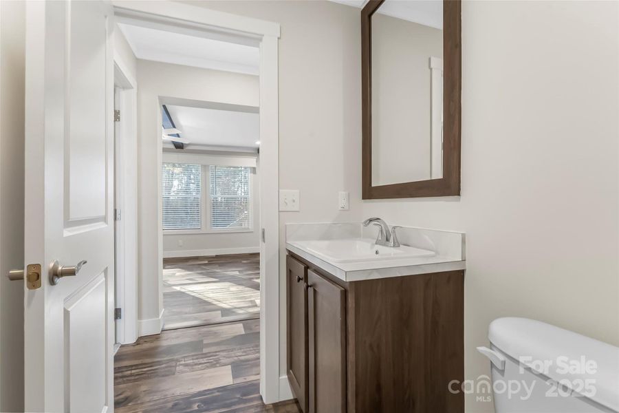 Furnished interior view inside a new home in , Weaverville (Image 16).