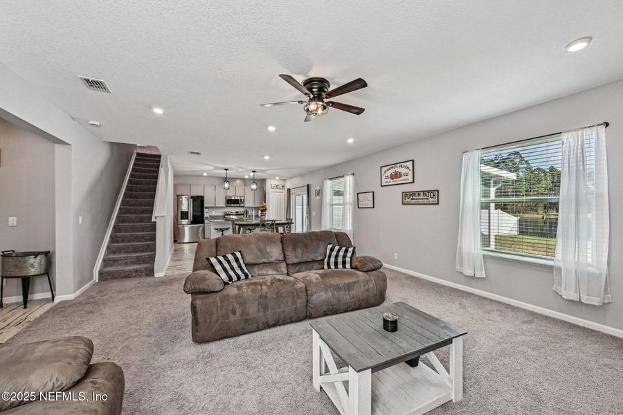Furnished interior view inside a new home in Village Park, Green Cove Springs (Image 33).