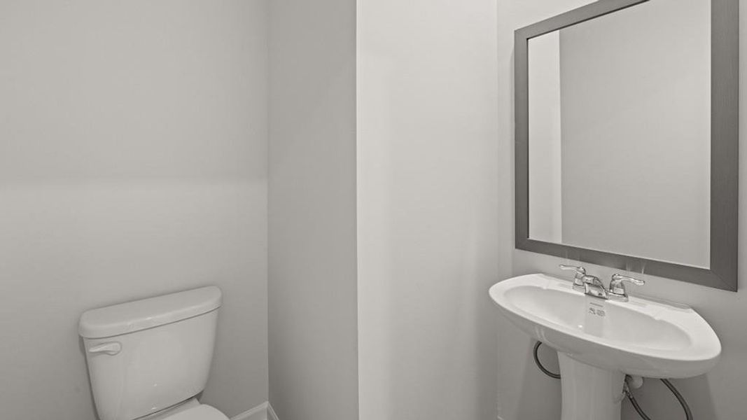 Furnished interior view inside a new home in Oconee Overlook Townhomes, Gainesville (Image 10).