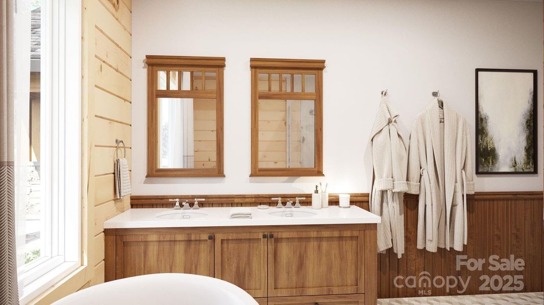 Furnished interior view inside a new home in , Connelly Springs (Image 7).