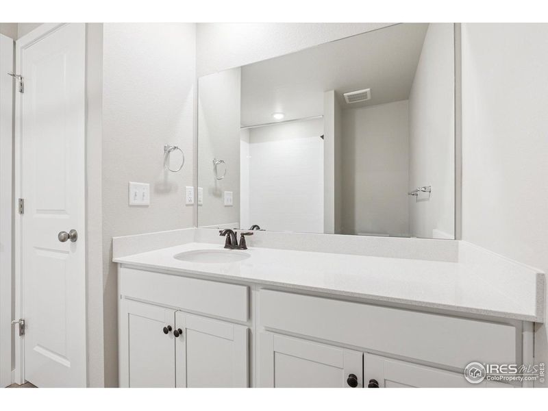 Furnished interior view inside a new home in The Overlook at Johnstown Farms, Johnstown (Image 5).