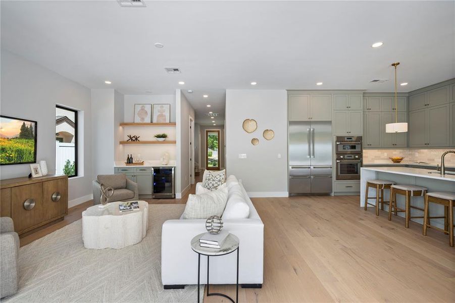 Furnished interior view inside a new home in , Winter Park (Image 11).