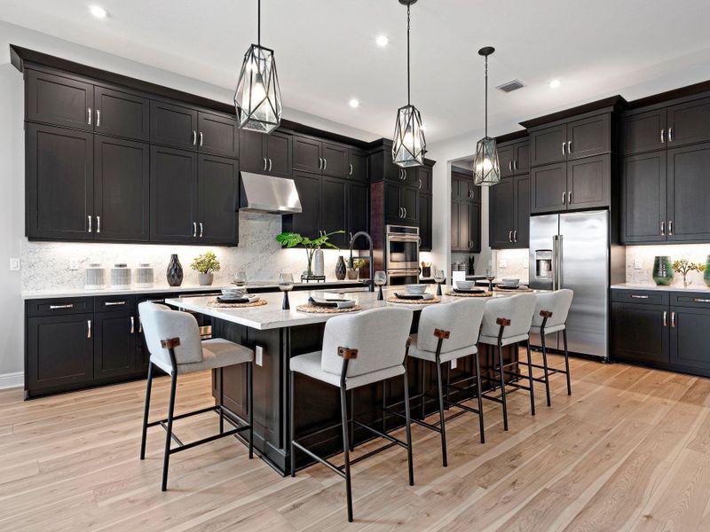 Furnished interior view inside a new home in , Port St. Lucie (Image 10).