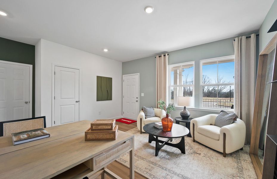 Furnished interior view inside a new home in Avery Ridge, Gainesville (Image 3).