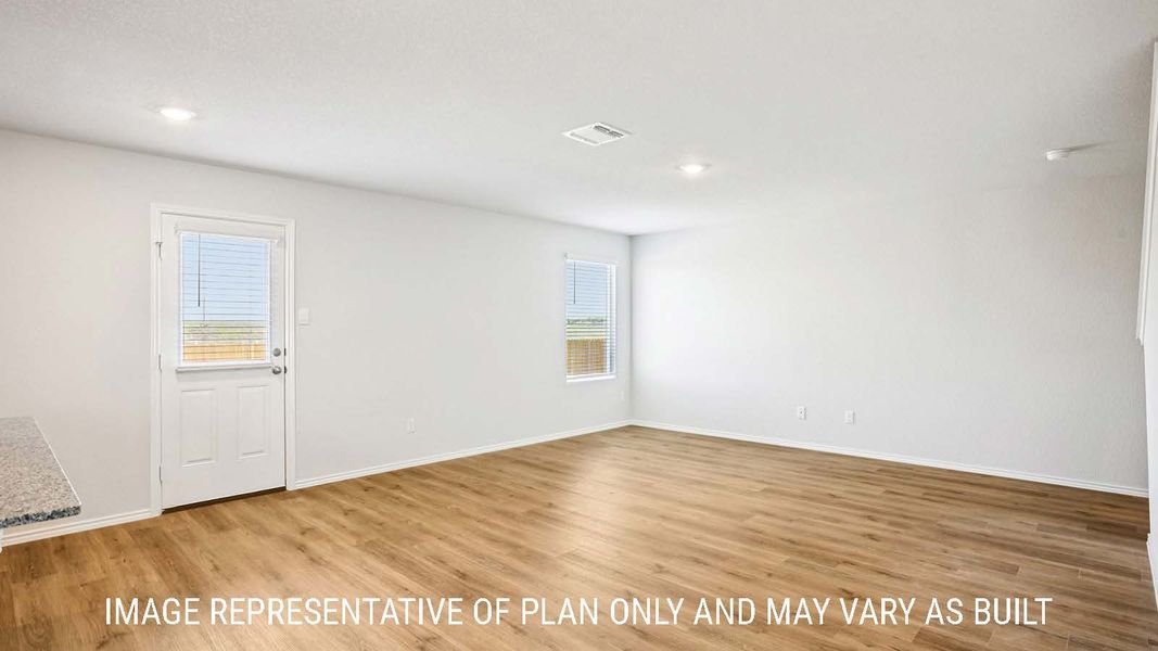 Spacious, unfurnished interior of a new home in Pecan Creek, Temple (Image 13). Spacious, unfurnished interior of a new home in Pecan Creek, Temple (Image 13).