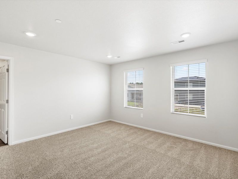 Spacious, unfurnished interior of a new home in Poudre Heights: The Meadow Collection, Windsor (Image 11).