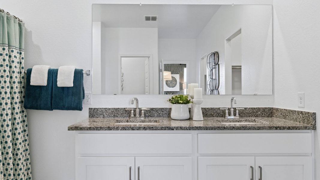 Furnished interior view inside a new home in Magma Ranch Vistas, Florence (Image 16).