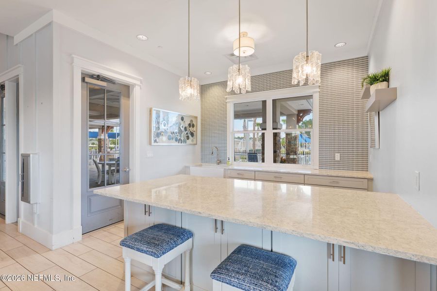 Furnished interior view inside a new home in , St. Augustine (Image 45).