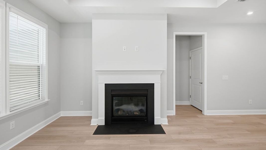 Spacious, unfurnished interior of a new home in Midpoint at New Riverside, Bluffton (Image 23). Spacious, unfurnished interior of a new home in Midpoint at New Riverside, Bluffton (Image 23).