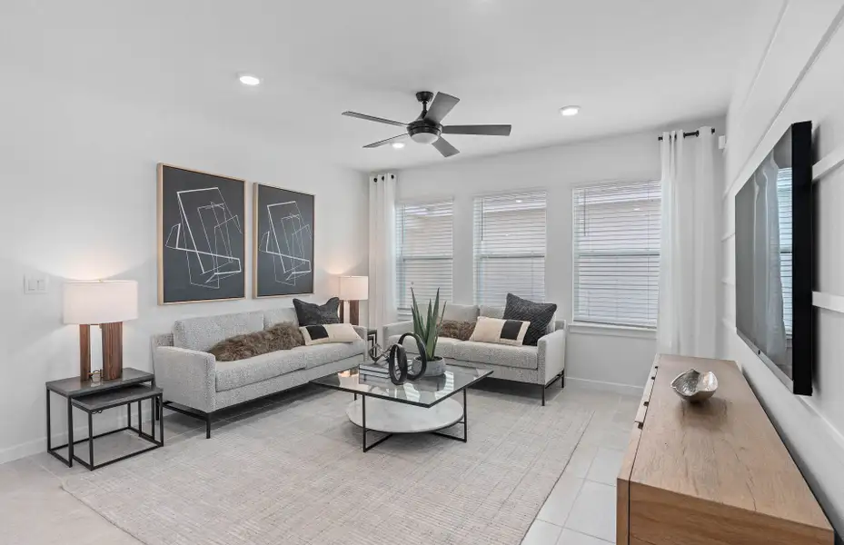 Representative furnished interior of a home built from the Kelsey II by Pulte Homes in SeaFlower, Bradenton (Image 2). Representative furnished interior of a home built from the Kelsey II by Pulte Homes in SeaFlower, Bradenton (Image 2).