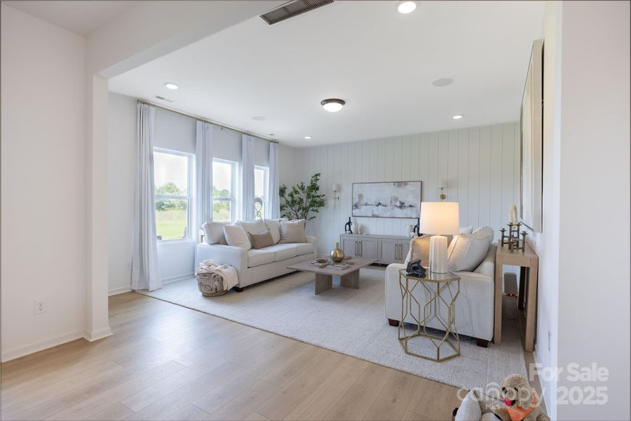 Furnished interior view inside a new home in Whispering Hills, Locust (Image 6).