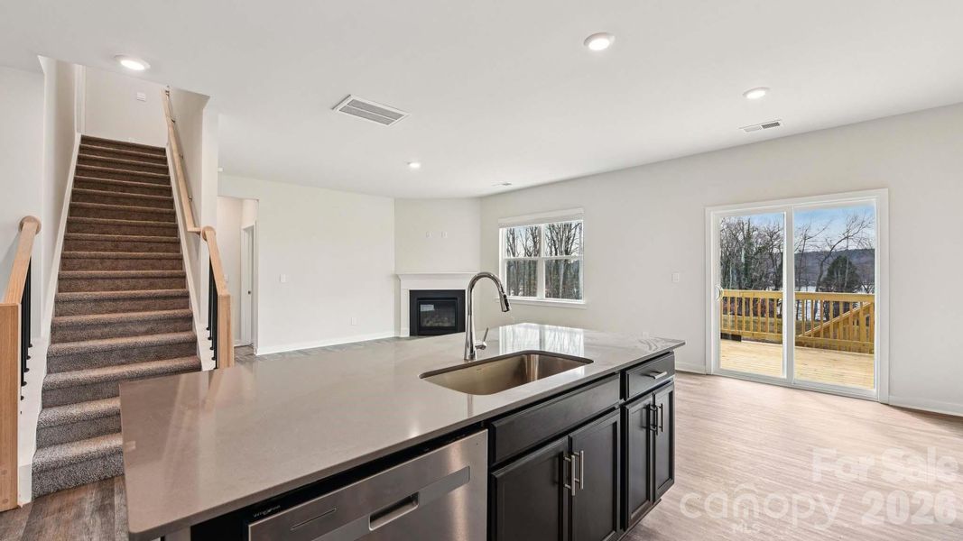 Furnished interior view inside a new home in Sonoma Hills, Charlotte (Image 9).